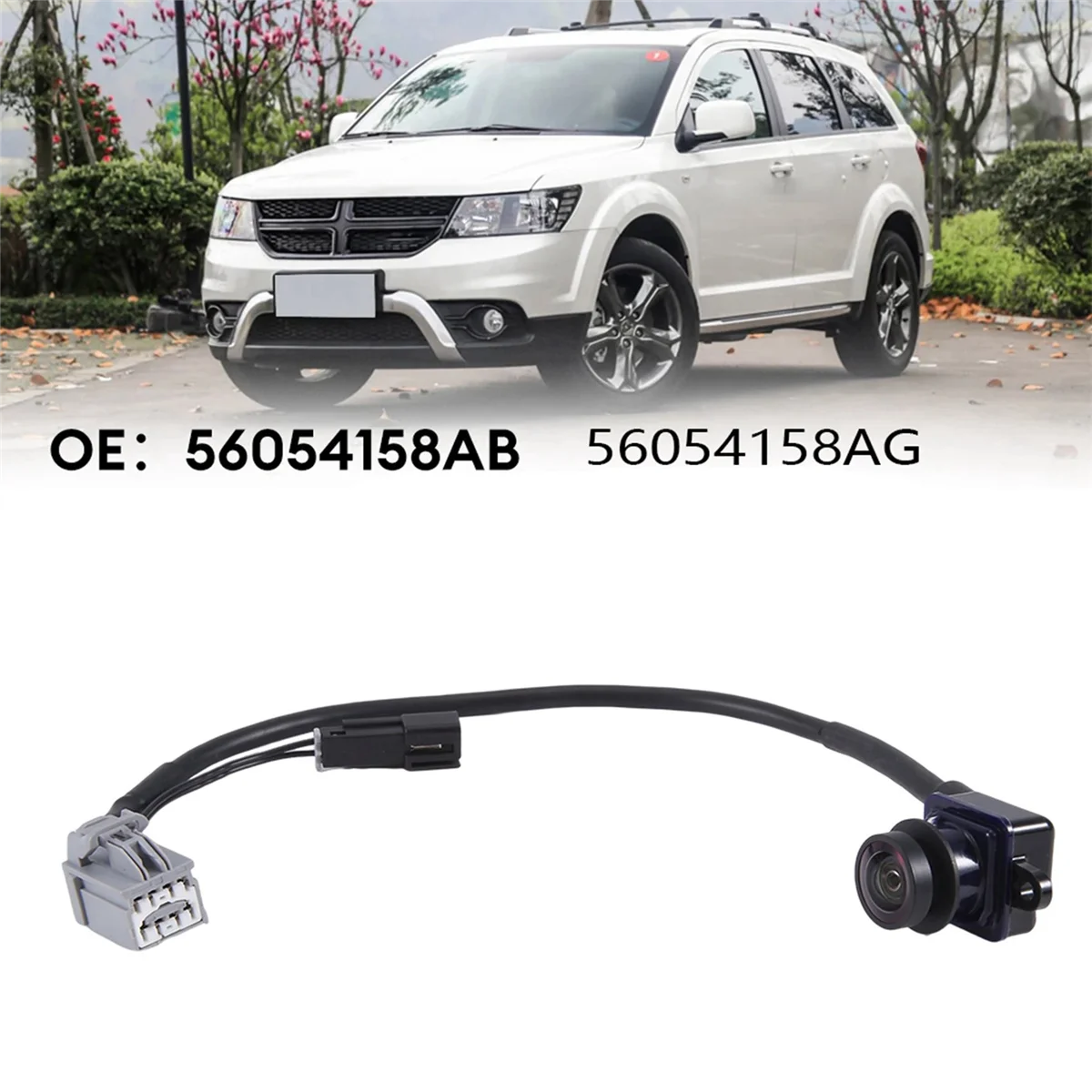 56054158AG Rear View Camera Backup Assist Camera for Dodge Journey 2011-2020 56054158AB