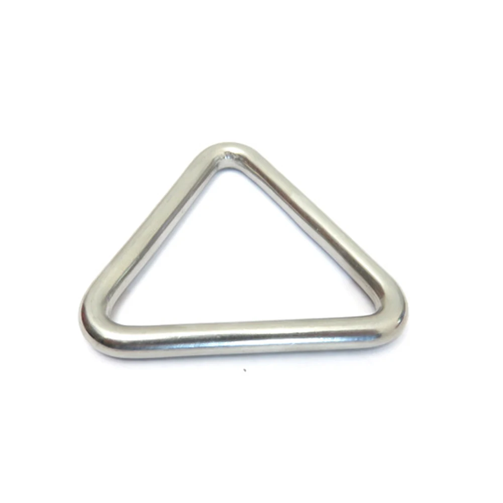 Stahl-Dreieckshaken 316 Edelstahl 37g 316 Edelstahl Dreieckshaken Karabiner BCD-Zubehör Tauchausrüstung
