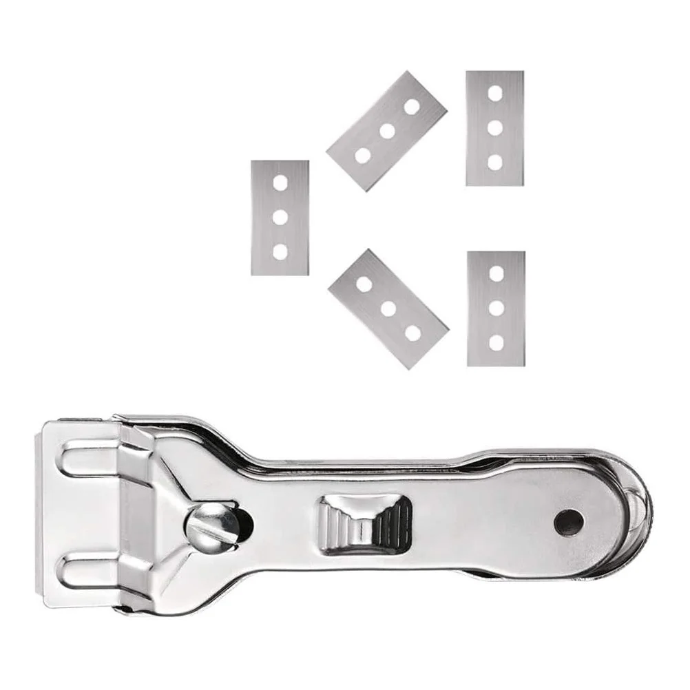 

Glass Scraper Nail Stickers Cleaning Scrapers Home Multipurpose Stainless Steel for Cooktops Keeping