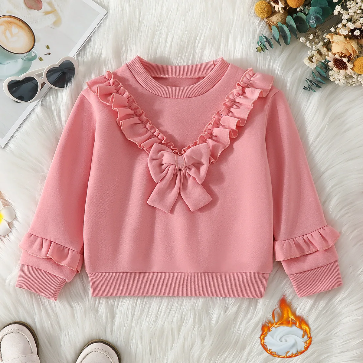 Girls Bow Sweatshir… - image