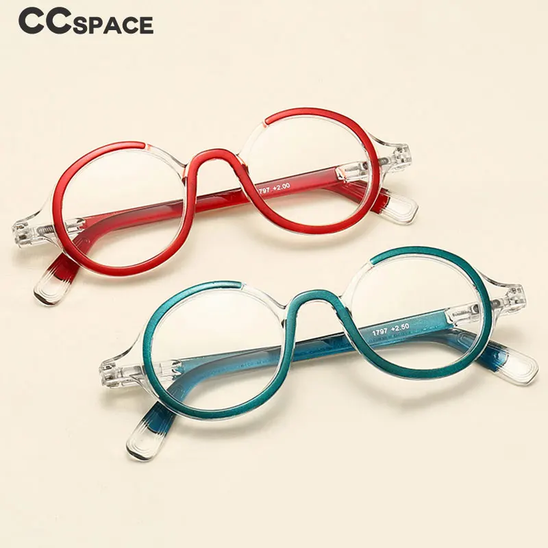 Okulary korekcyjne damskie w stylu vintage, okrągłe, okulary do czytania wysokiej jakości, męskie okulary na dalekowzroczność, modne okulary.
