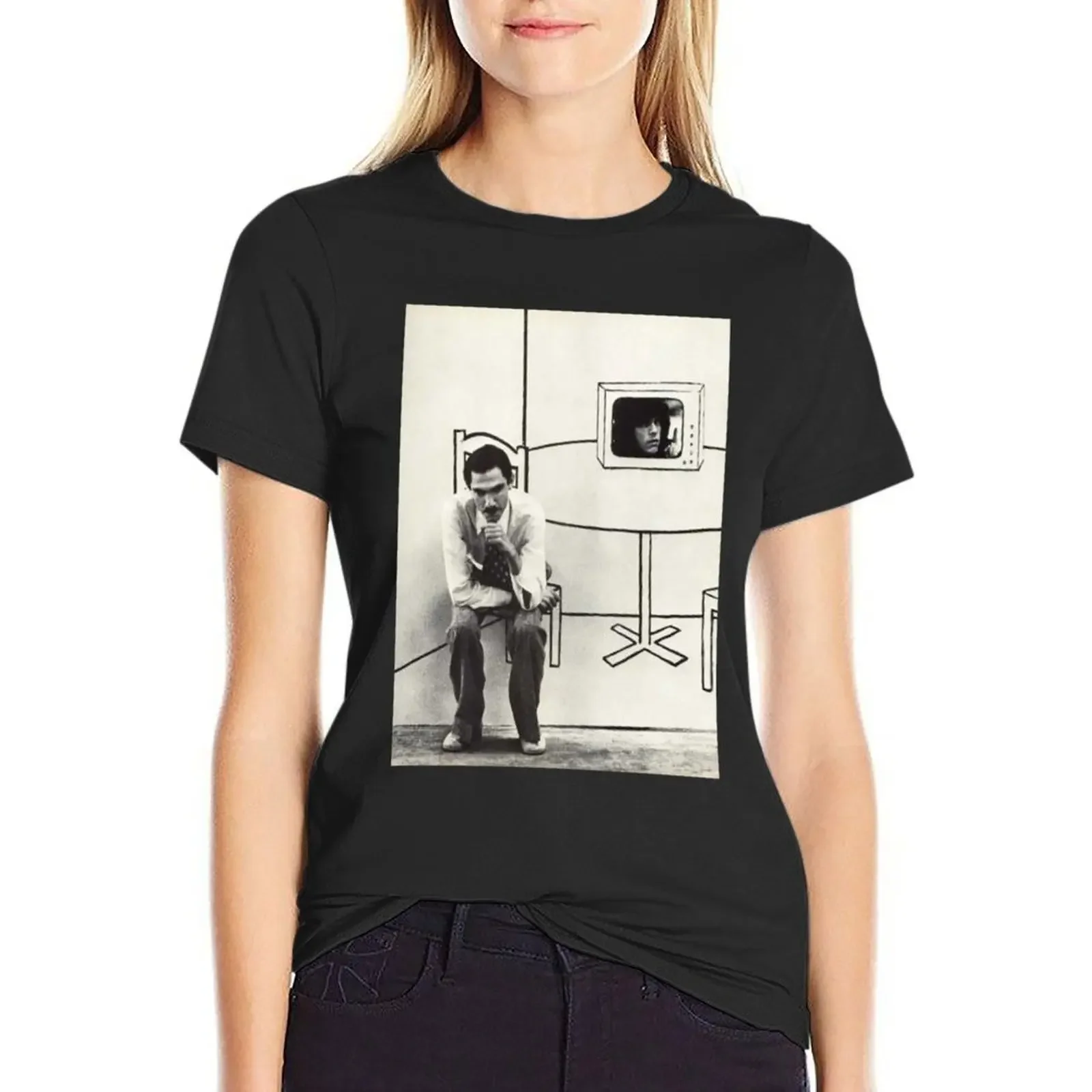 

Portrait Spark Music Band Gift For Fan T-Shirt female Blouse plus sizes Women clothes