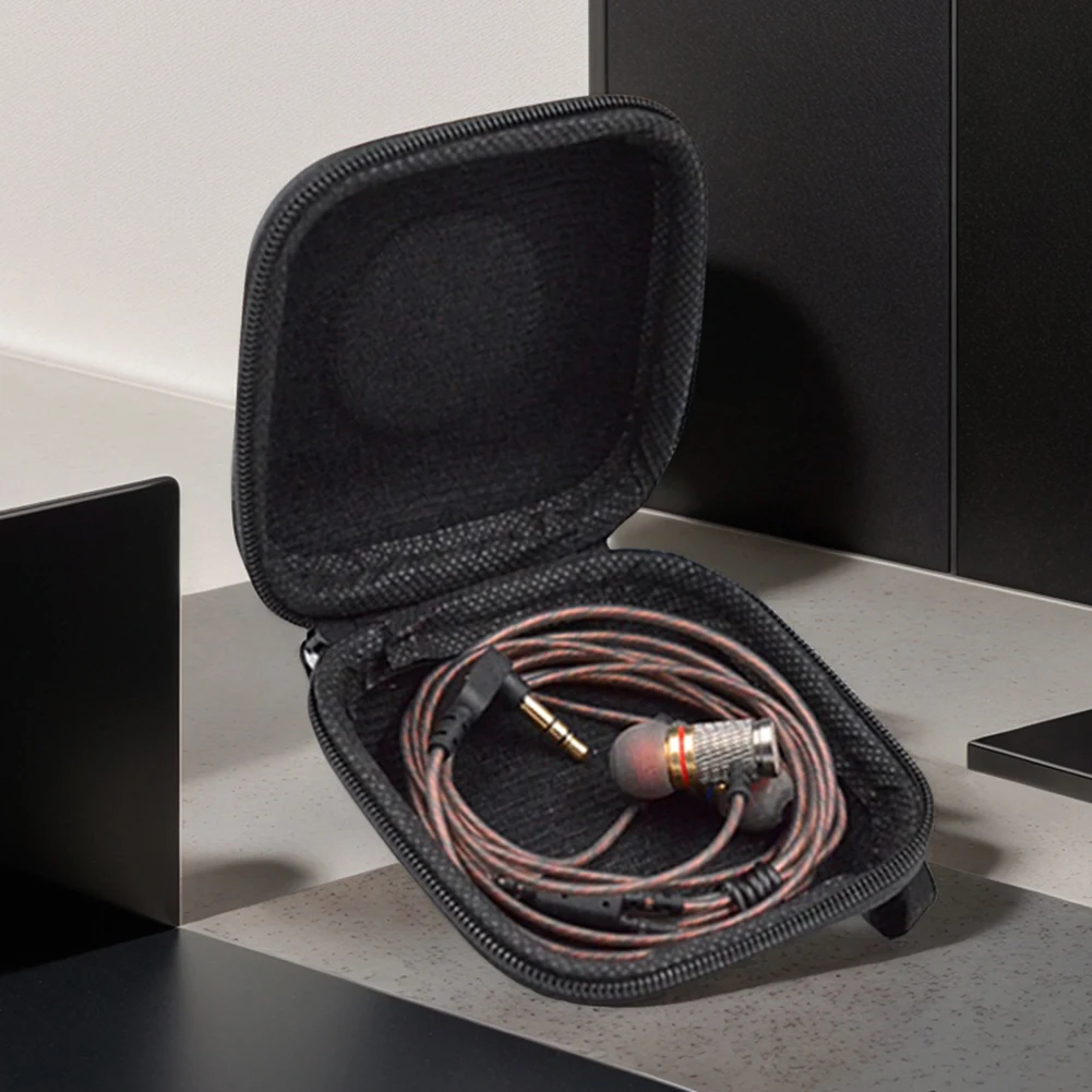 Universal KZ Wired Earphones Storage Bag Indoor Outdoor Travelling Earphones Storaging Case Accessories for KZ EDX PRO ZSN Pro 2 image 2