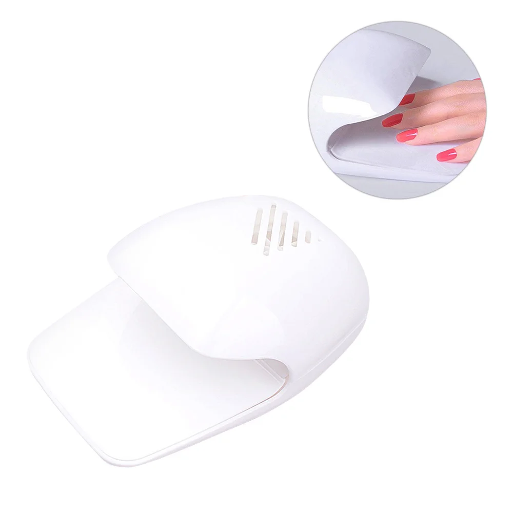 Mini asciuga unghie tipo touch Asciugatrice professionale per unghie Ventole Potenti strumenti per salone di manicure Strumenti per unghie (Bianco)