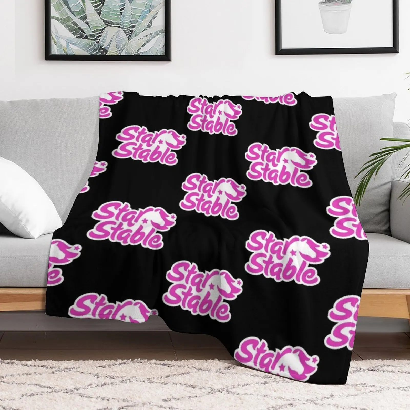 Two Star s Throw Blanket Flannel Fleece Soft Warm Throw Blanket