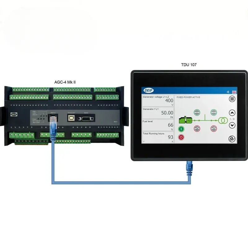 DEIF Generator Synchronization Controller AGC-4 Mk II Generator Control Module AGC 4 AGC4