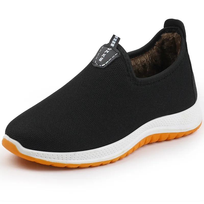 Winter 2023 New Thickened Dad Cotton Shoes for Men, Middle and Elderly, Breathable and Warm