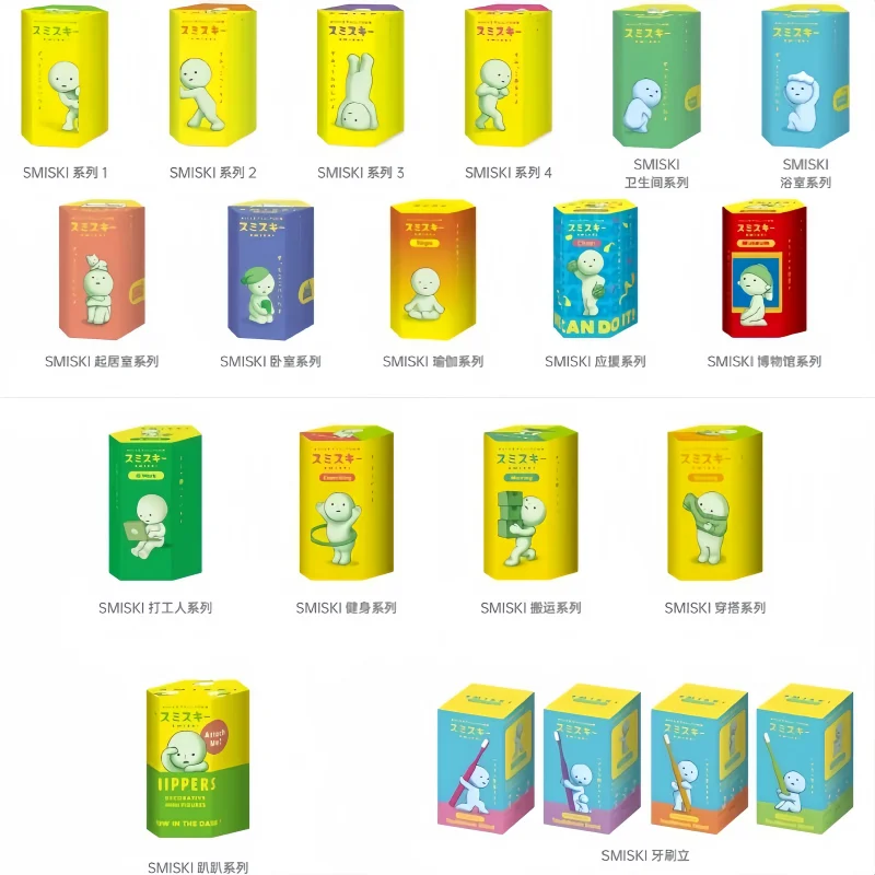 

Genuine Smiski All Series Full Box Corner Lord Night Light Elf Series Blind Boxes Full Box Hidden Handmade Dolls Model Toy Gifts