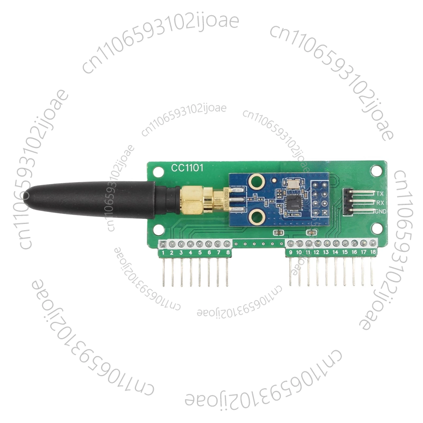 

Шаблон CC1101, плата расширения 433 МГц