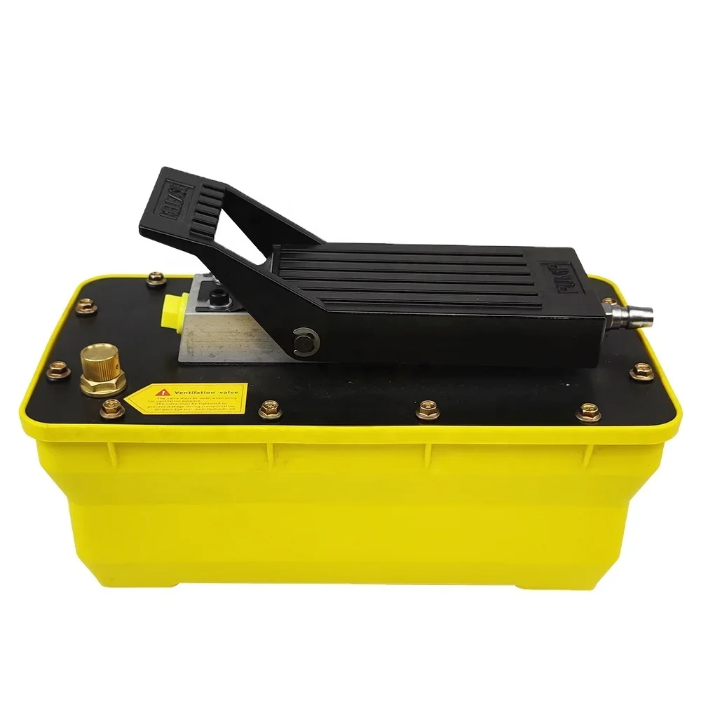 BQ-DA2 Pneumatic Hydraulic Foot Pedal Air Pump With 70 MPa Hydraulic Pressure For Single Acting Cylinder