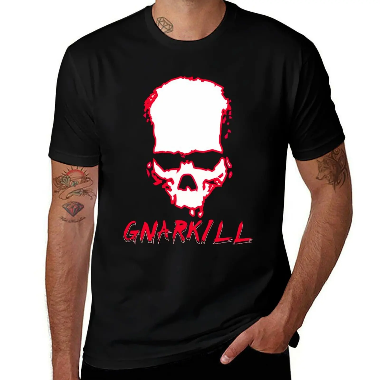 Gnarkill - Bam Magera, Cky2k, Jackass T-Shirt vintage anime shirt anime clothes plain t shirts men