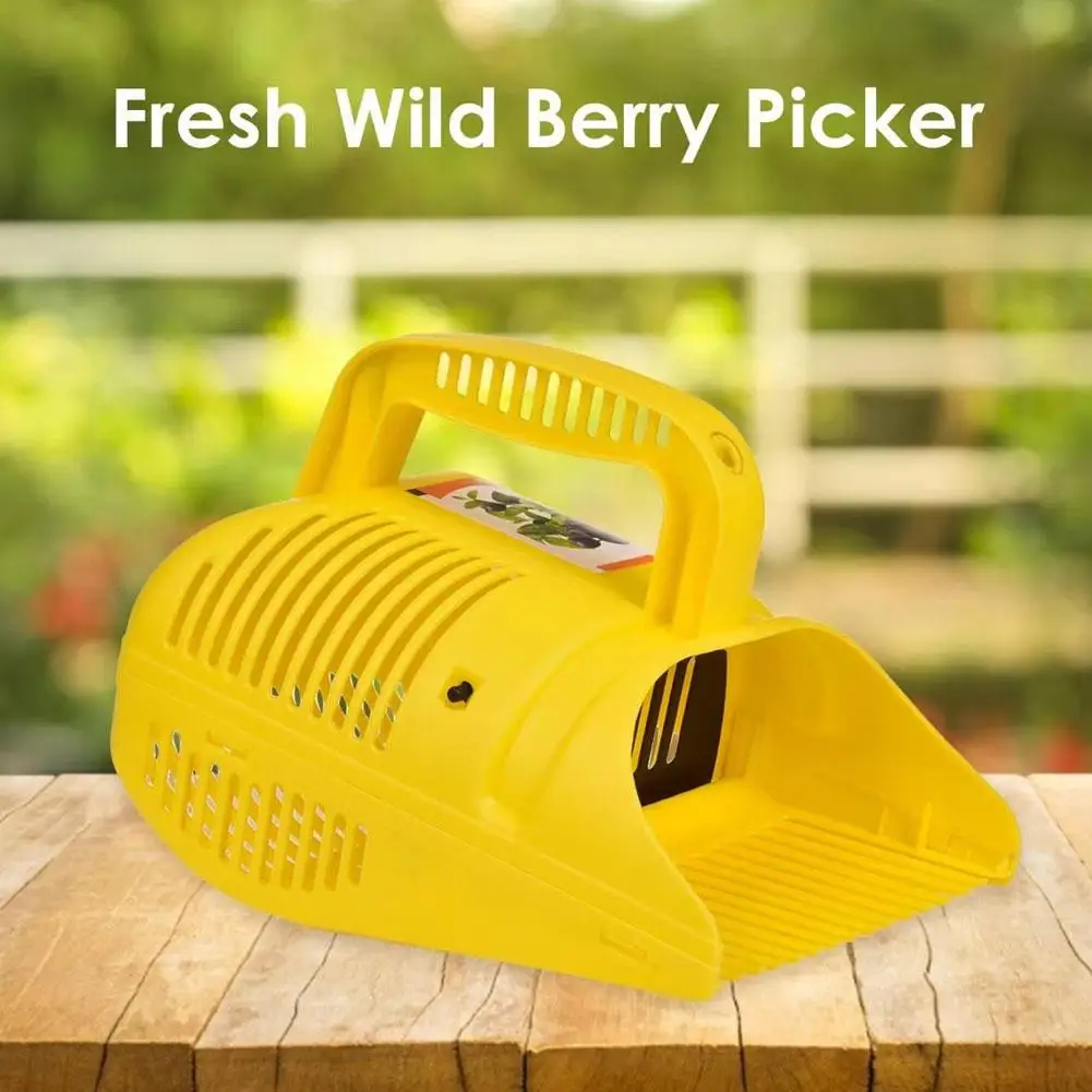 Blueberry Picker Berry Picker Rakes with Comb Teeth Lightweight Handle Large Capacity Harvest Season Garden Tool