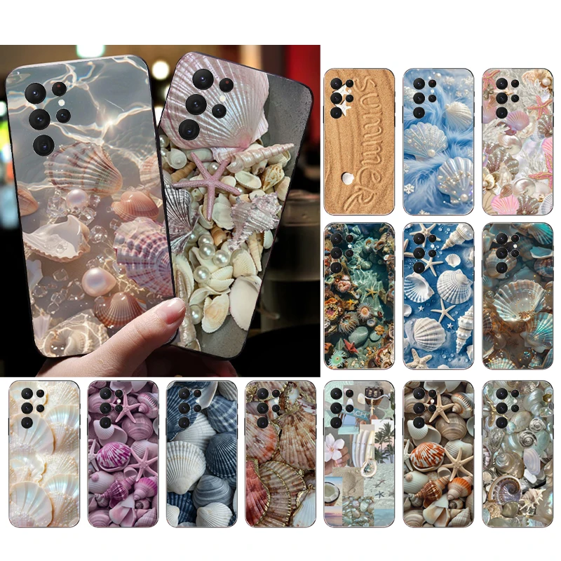 

Phone Case For Samsung Galaxy S26 S25 S24 S23 S22 S21 Ultra S24 S23 S22 S21 S25 Plus S24 FE Shell Summer Beach