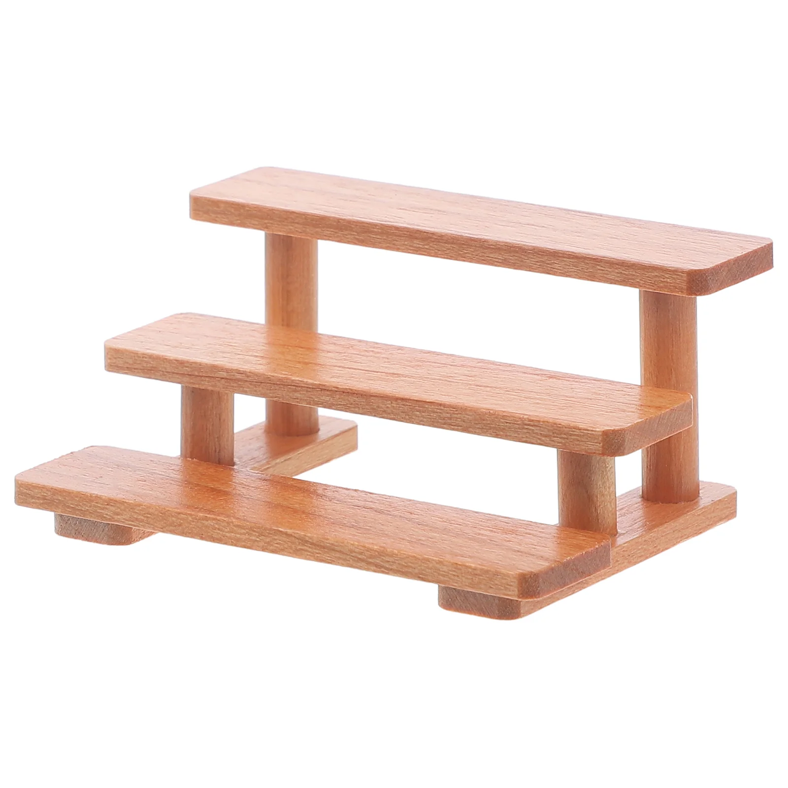 House Display Stand Furniture Lovely Mini Decor Wooden Cake 660X470X300CM Beige Dollhouse Miniature Rack Photo Props