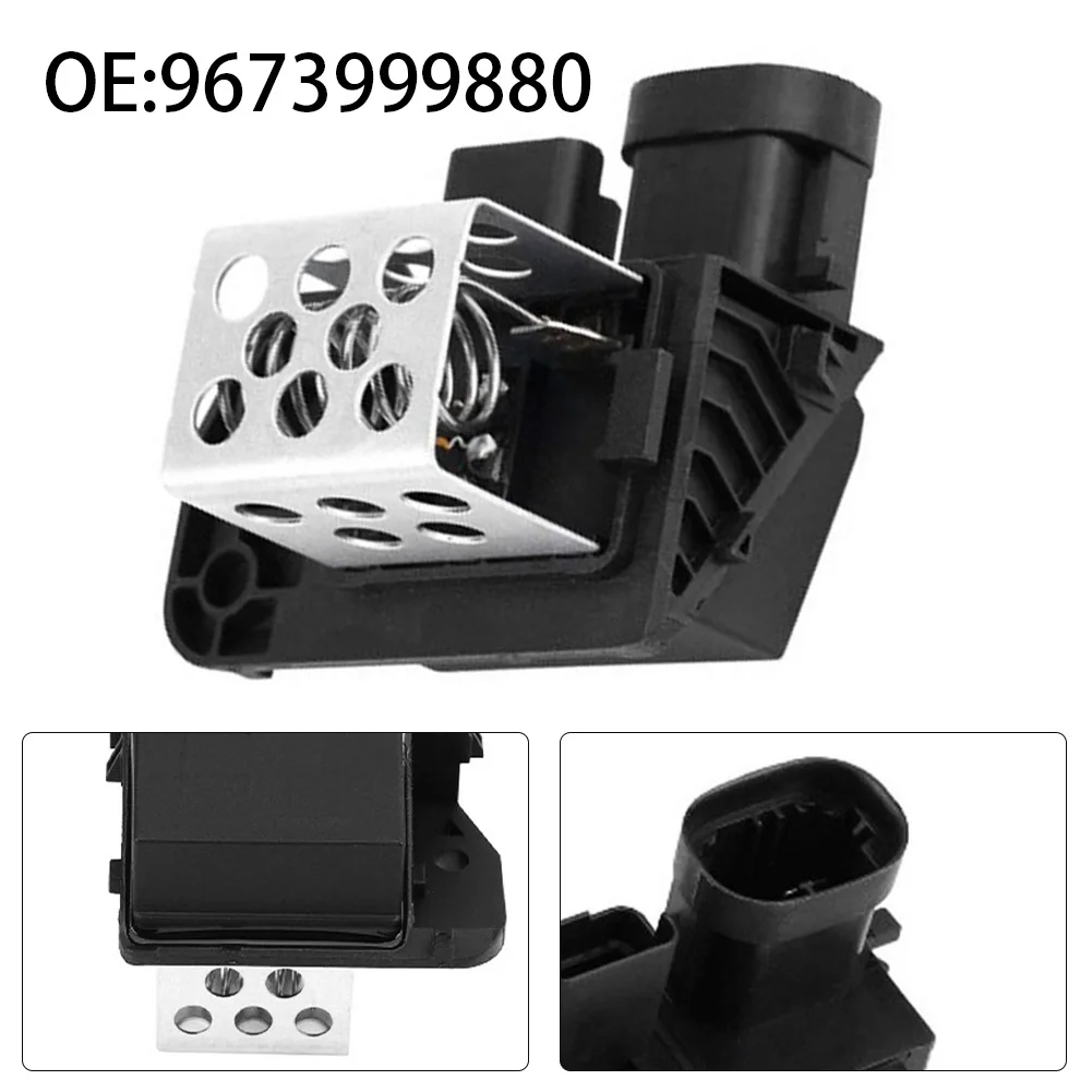 

Fan Motor Resistor Relay for C1 For C4 For 107 2008+ 9673999880 Aluminum ABS Construction for Reliable Performance