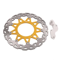 320mm Floating Front Brake Disc Rotor Bracket For SUZUKI RMZ250 2007-2015 RMZ450 2005-2015 RMX450 2010-2012 RMZ RMX Motorcycle