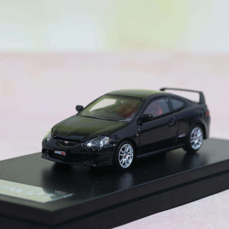 LCD 1:64 INTEGRA TYPE R DC5 The machine cover can be opened. Alloy car model collection