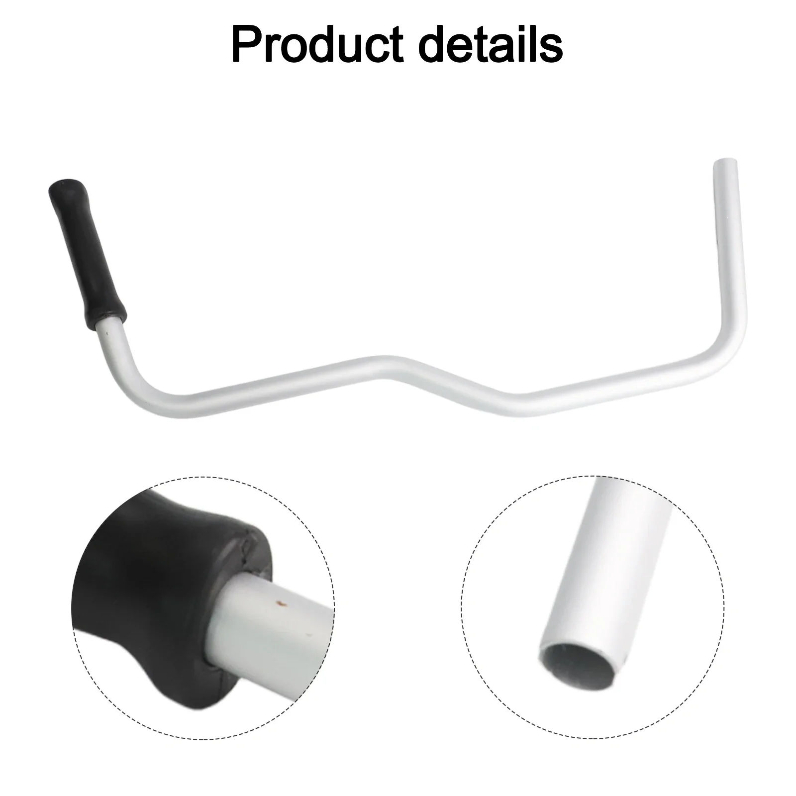 Easy Install Trimmer Handle As Shown Ergonomic Lawn Mower Handle Robust Lightweight Handle Stable Performance Handle