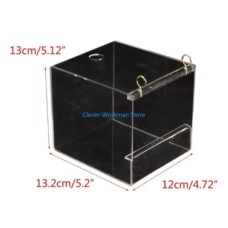 24TD Parrot Clear Bathbond مع ملحقات حمام القفص بطيور لطيور Conurs Lovebirds