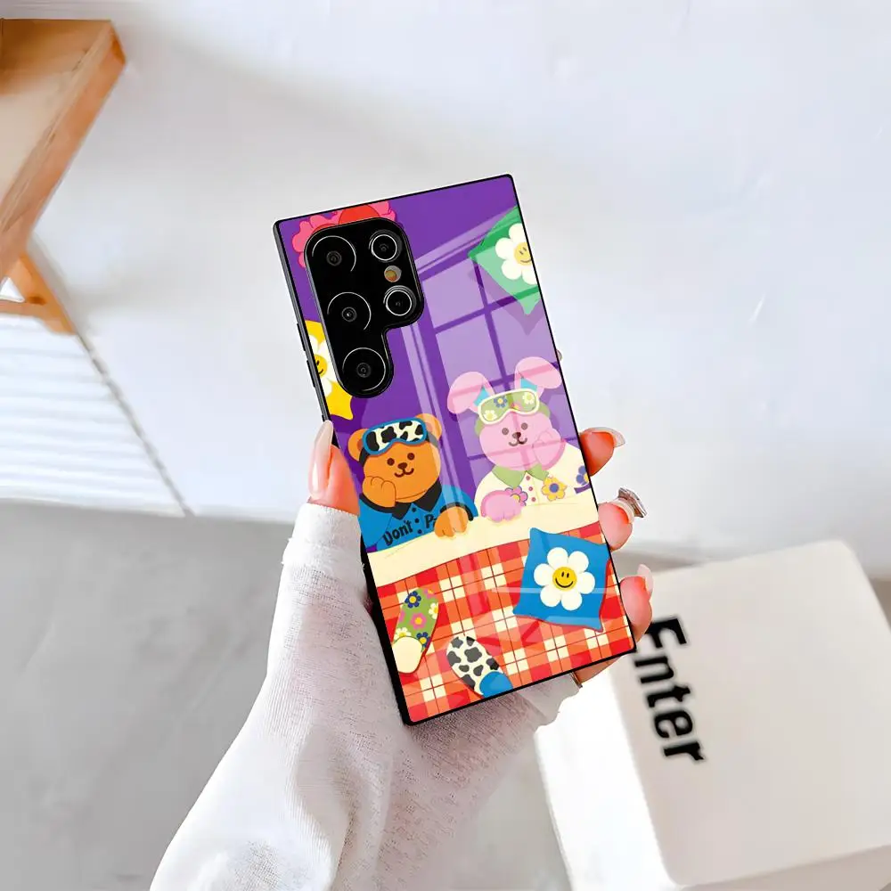 W-Wiggle W-WiggleS Phone Case For Samsung A57 A37 A33 5G A54 A36 A35 A56 A52 A17 Shockproof Glass Cover