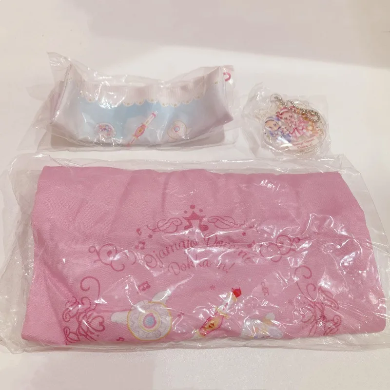 Giapponese genuino modello in scala Gacha Magical DoReMi Grocery Collection Storage Bag portamonete borsa per carte ciondolo Action Figure Toys