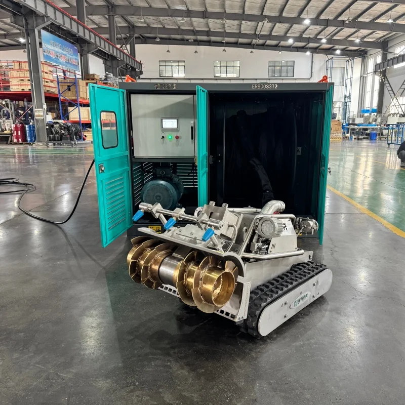 EX ER800S Earthworm Dredging Robot Zone 2 Explosion Proof for Hazardous Confined Space Drenaje Robot