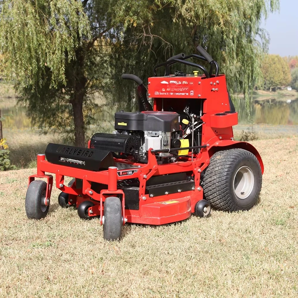 Tondeuse à gazon sur pied à rotation zéro, Machine de désherbage à quatre roues motrices, Angle de rotation zéro, vente directe d'usine