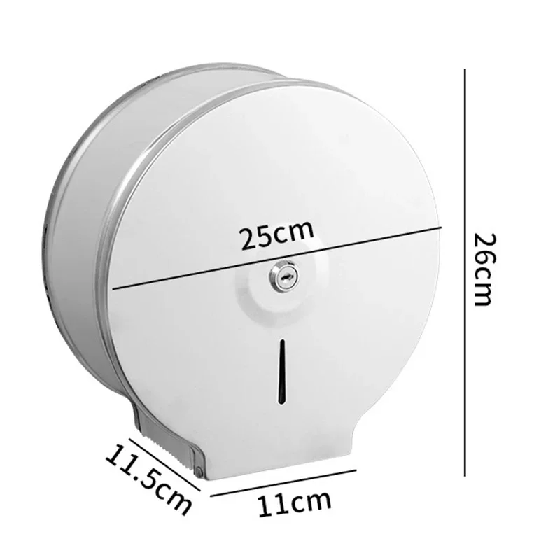 

Wall-mounted 304 stainless steel dispenser tissue holder