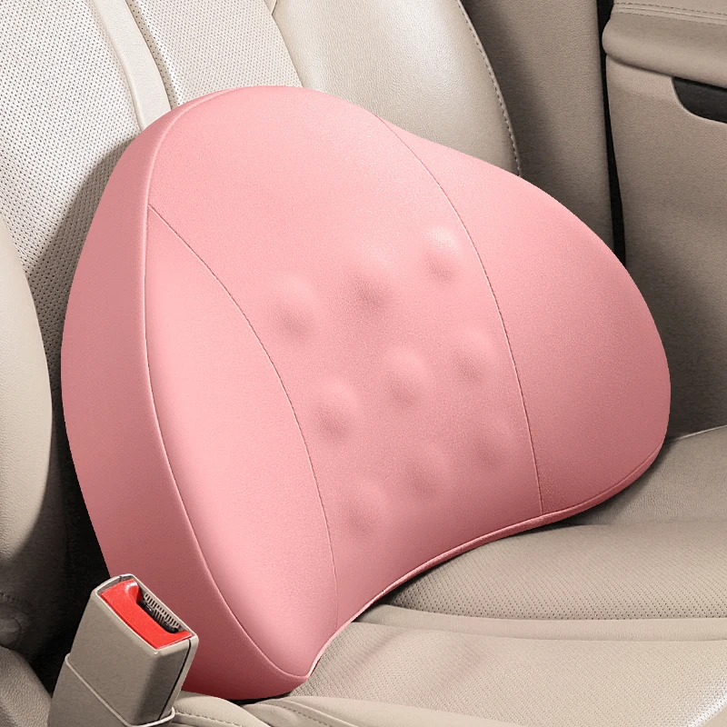 New Nine Pearl Memory Foam Car Back Cushion Lumbar Protection Driver Seat Back Car Lumbar Pillow