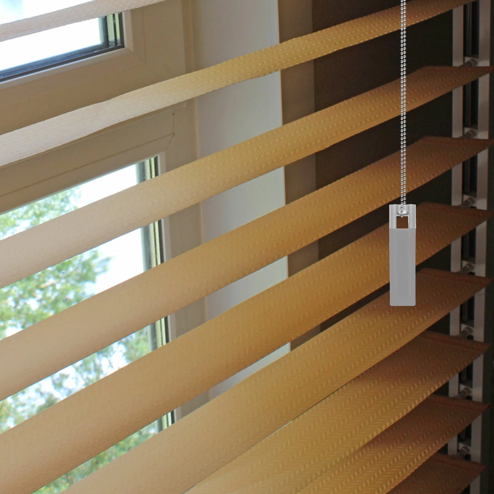 

2pcs Blind Pull Cord Knob Plastic Drop For Window Shades Vertical Blinds Handle With Weighted Ends Decorative Cord Accessories