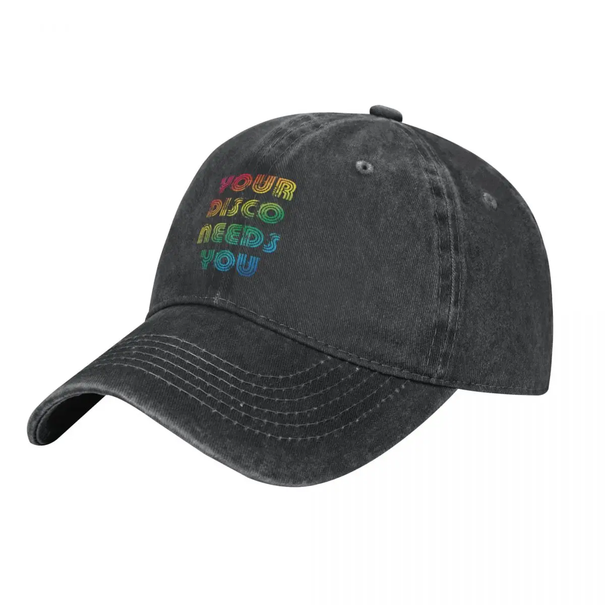 

Your Disco Needs You Racerback A Washed Baseball Cap Hat