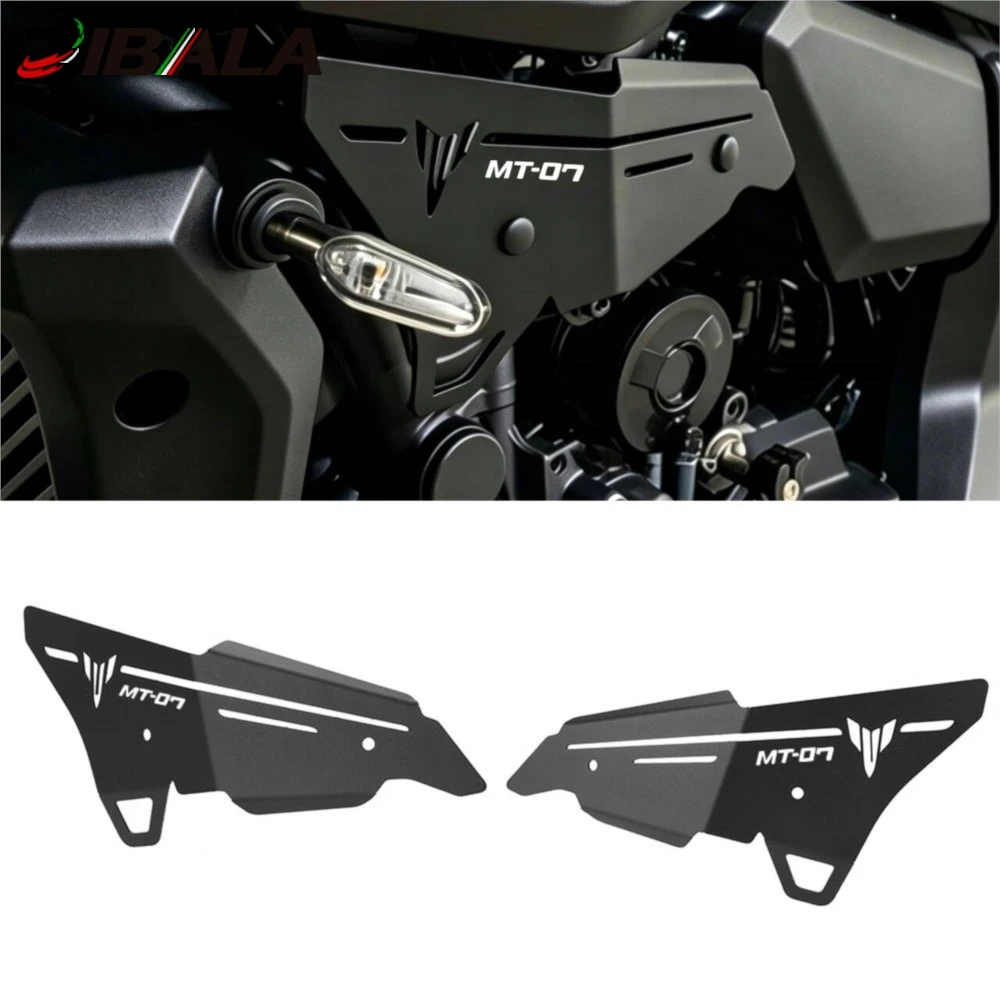 Motorcycle Infill Panels Side Cover Frame Decorate Panels For Yamaha MT07 MT 07 MT-07 Y-AMT 2025 2026 2027 Frame Protector Guard