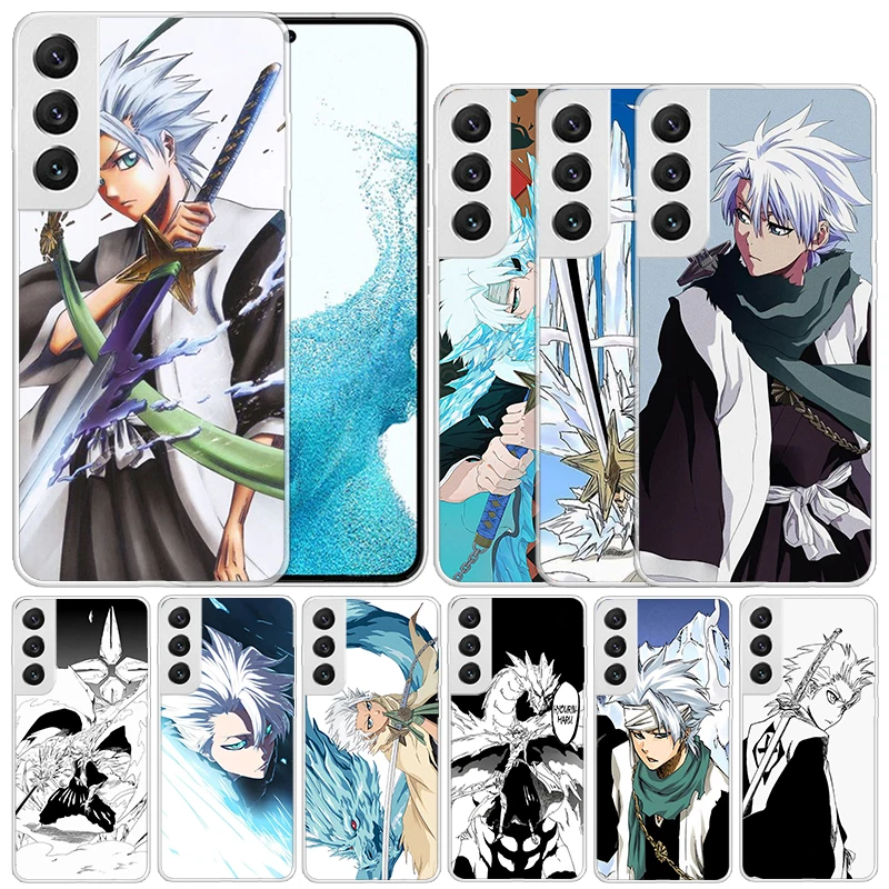 Bleach Hitsugaya Toushirou Soft Cover for Samsung Galaxy S25 Edge S26 S24 S23 Ultra Phone Case S22 S21 Plus S20 FE Print Pattern
