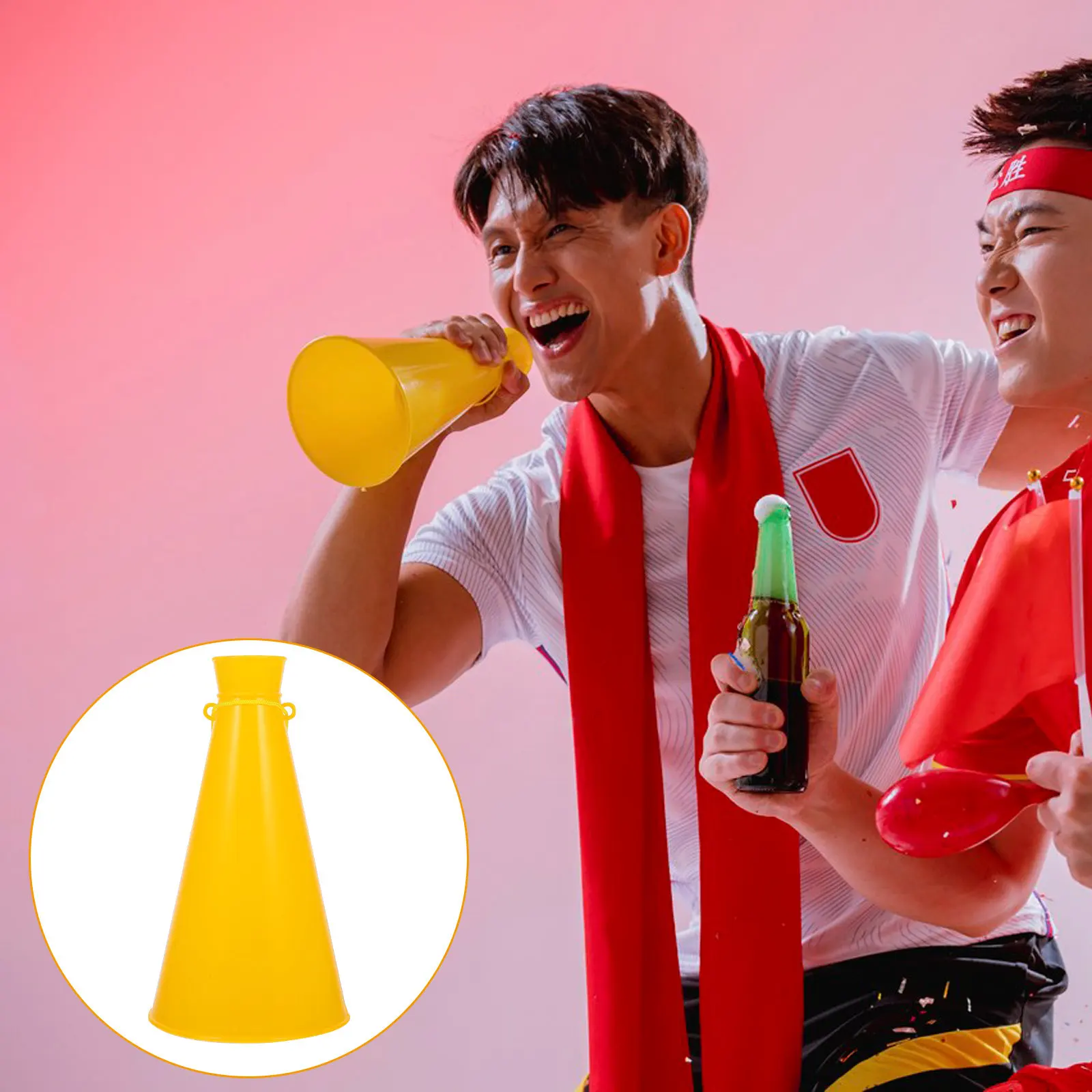 

Plastic Cheer Megaphone Party Horn Noisemaker for Football Events Celebration Fan Props Cheer Megaphones