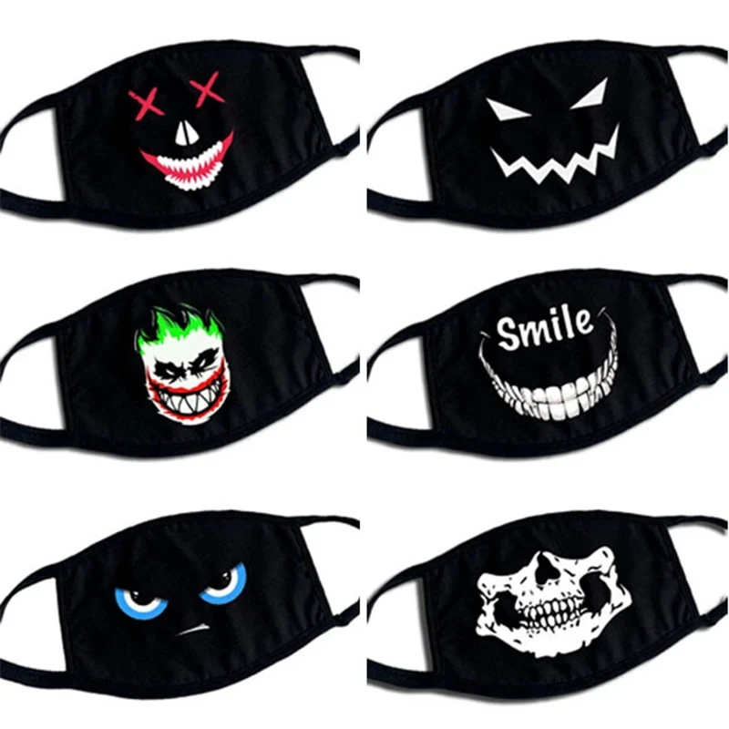 أقنعة القطن لطيف الكرتون قناع شخصية تأثيري شخصية وسيم التعبير قابل للغسل الدفء أقنعة الدعائم #1