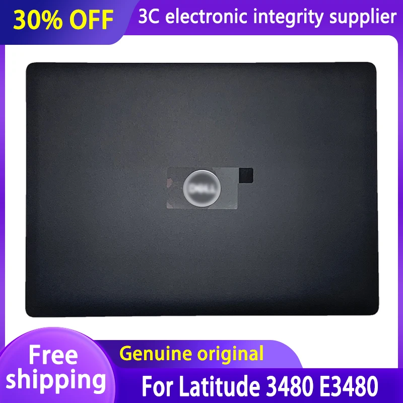 

Original New Laptop Case for Dell Latitude 3480 E3480 Laptop LCD Back Cover Top Housing replacement Black 0FGF25