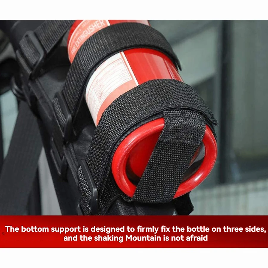 UTV Fire Extinguisher Holder Roll Bar Mounted for Can Am Maverick X3 for Polaris RZR 800 900 1000 Xp Ranger for Jeep Wrangler