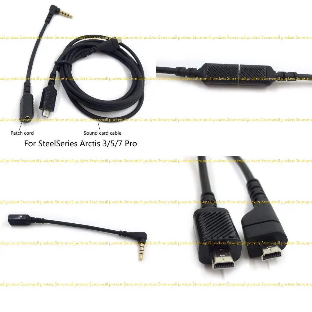 

Экологически чистые аудиокабели R1WD для замены игровых наушников Arctis 3/5/7