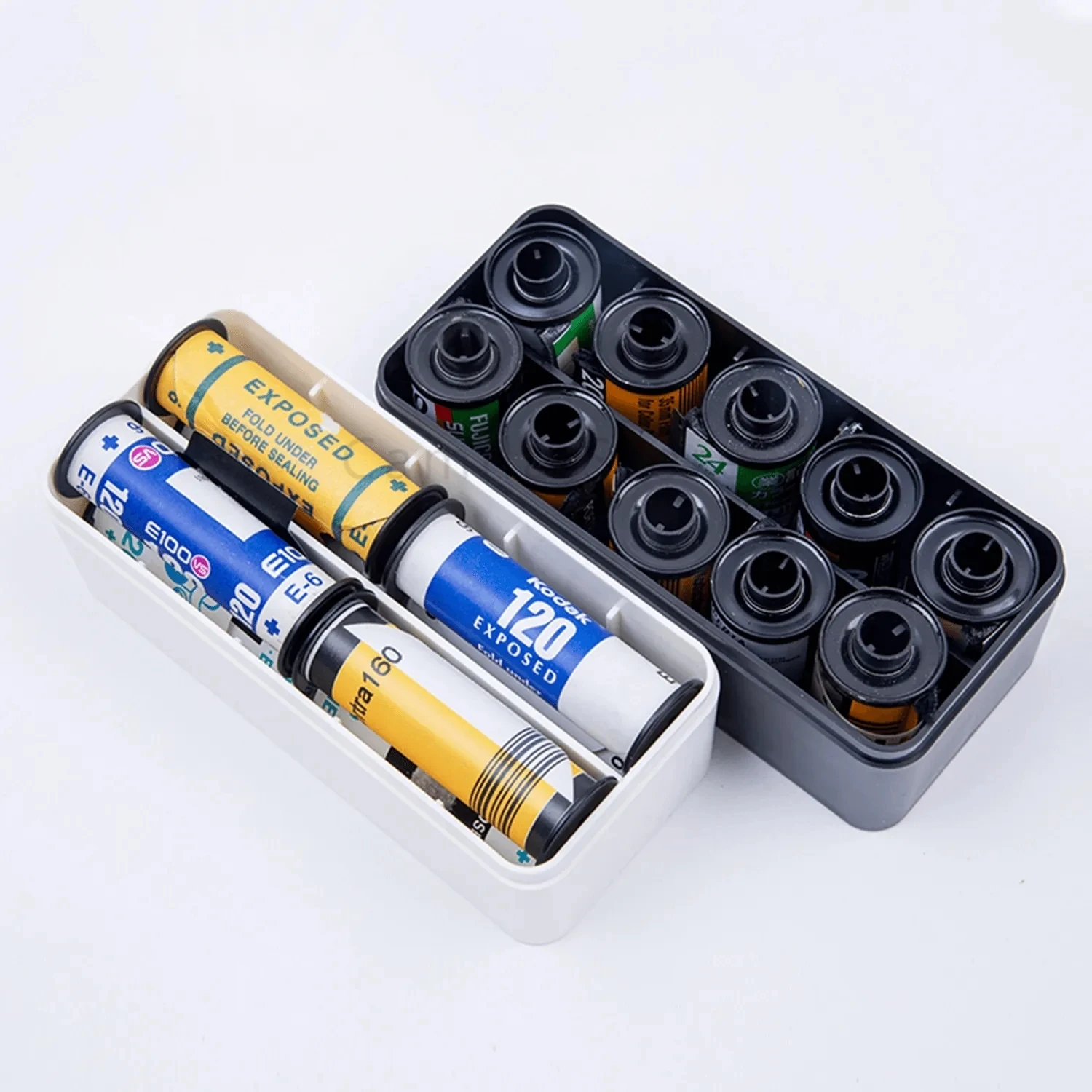 120/135 Universal Film storage box can hold 10 film photo collection box travel Case Film camera accessories