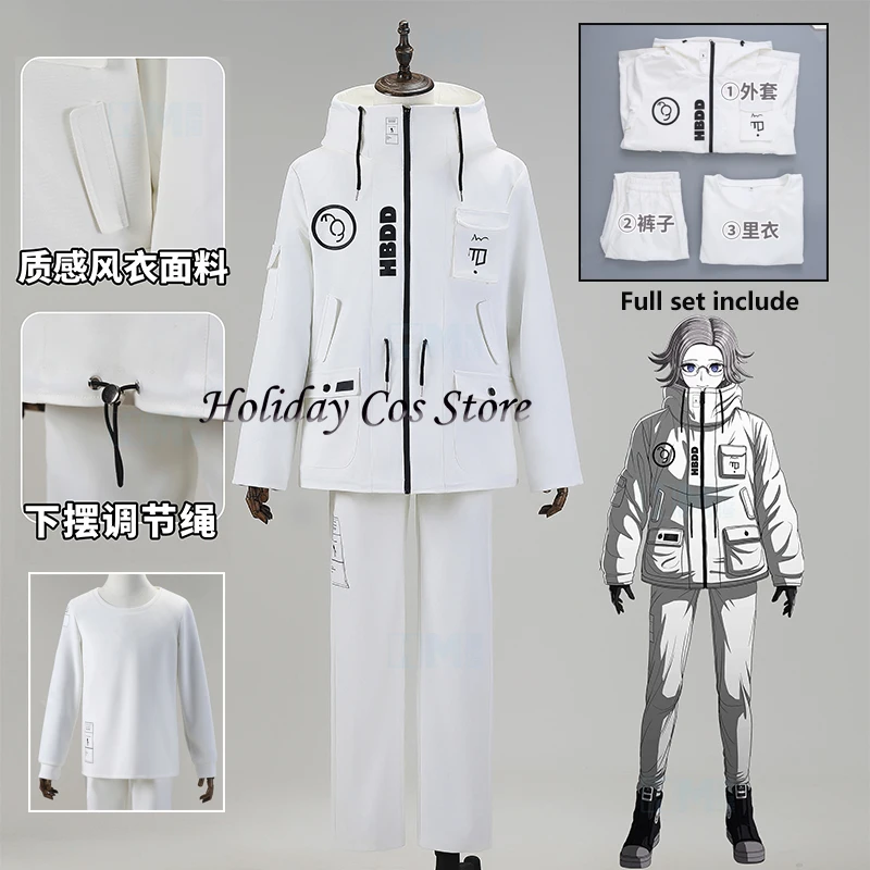 

Anime The Hundred Line Aotsuki Eito Takumi Sumino Cosplay Costume Uniform Full Set Halloween Carnival Party Props For Women Men