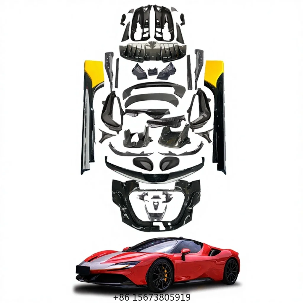 

Комплект для переоборудования в стиле OEM+ для SF90: Модифицированные автозапчасти из карбона в стиле OEM