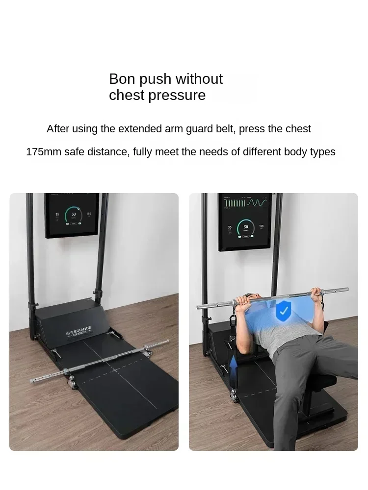 Speed level bench press hard pull bird arm guard extension strap