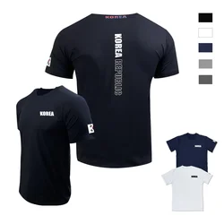 2025 ROKA Style Pure Cotton Personalized Printed Pure Cotton Short Sleeved T-shirt Cool Short Sleeved Fitness Shirt