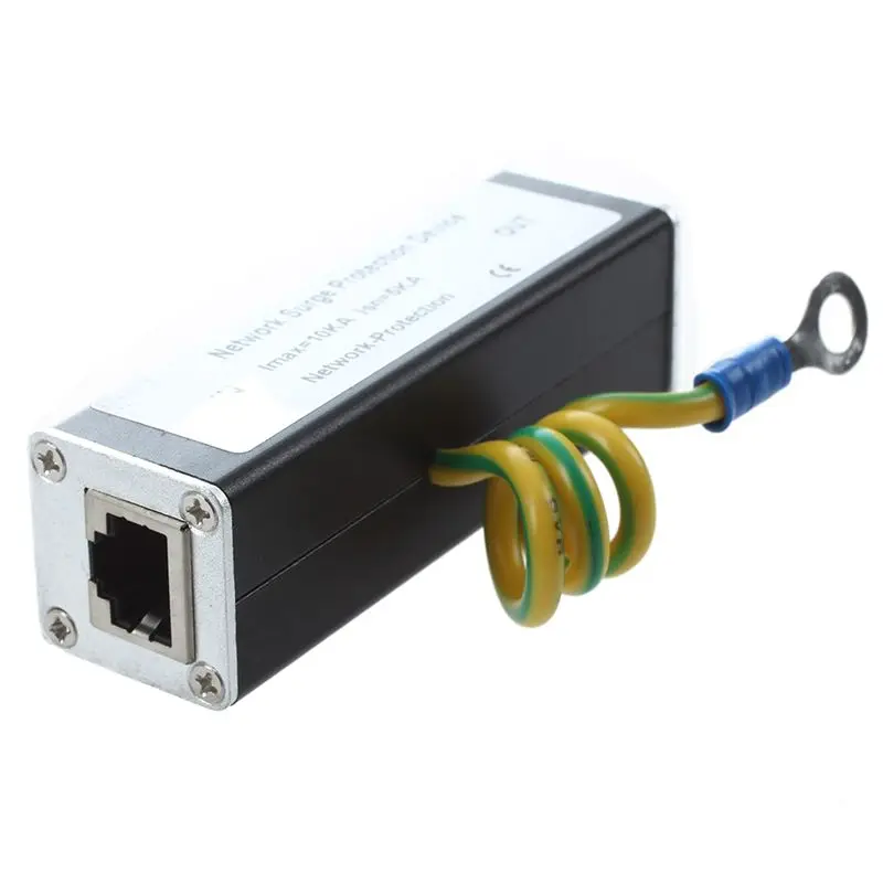 AB33-5X RJ45 Plug Ethernet Network Surge Protector Thunder Arrester 100Mhz