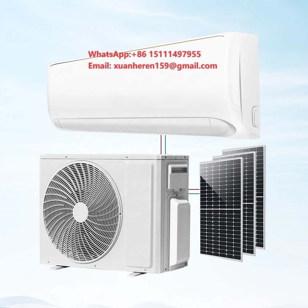 Gree All-in-One Solar Power Air Conditioner WiFi Control Fast Cooling Inverter 1ton 1.5ton 2ton Aire Acondicionado Solar