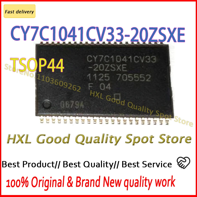 Original 5~10pcs/lot CY7C1041CV33-20ZSXE CY7C1041CV33 TSOP44 CY7C1041