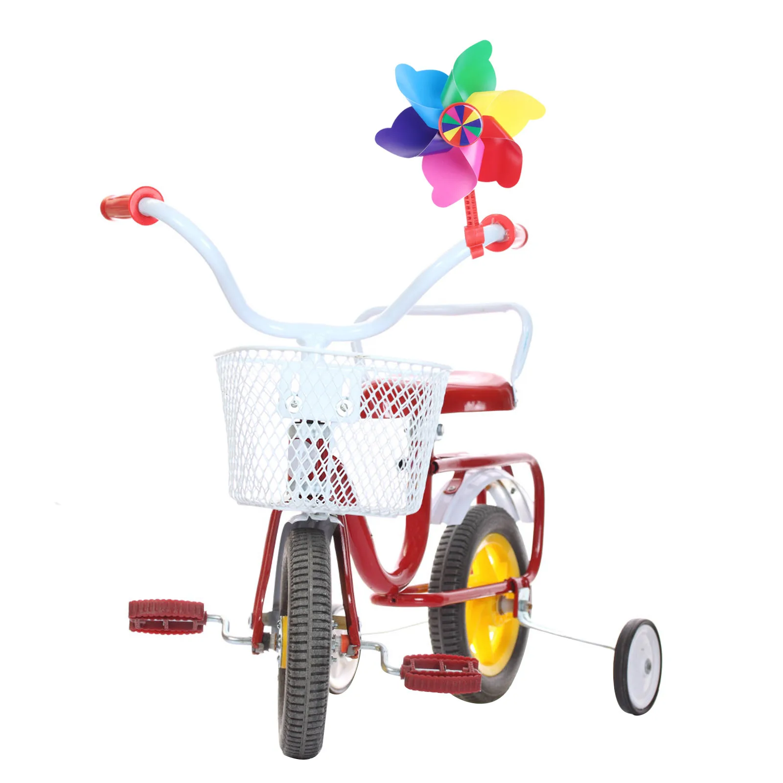 

1pcs Windmill Bike Decoration For Kids Red Long Pole Handlebar Pinwheel Fit 22.2Mm Diameter Children Tricycle Scooter Riding