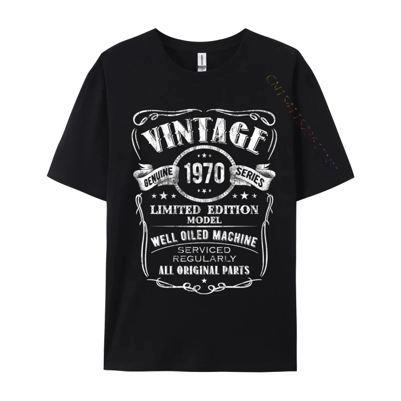

In 1970 Vintage Limited Edition 54th Birthday Printed T-Shirt Tops Tees Cute Customized Sweatshirts Crazy Men Free Shipping