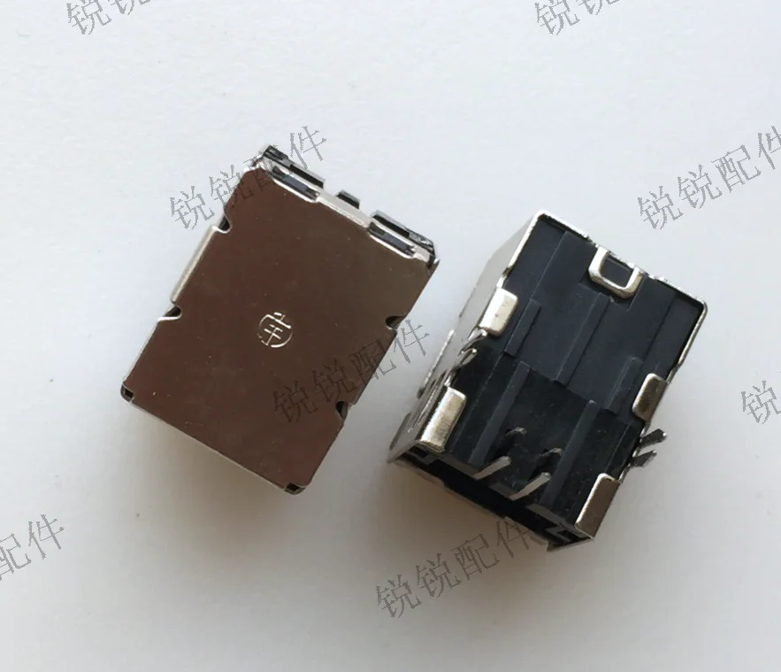 For high-quality square port /D socket USB2.0 socket USB printer port socket 90 degrees straight