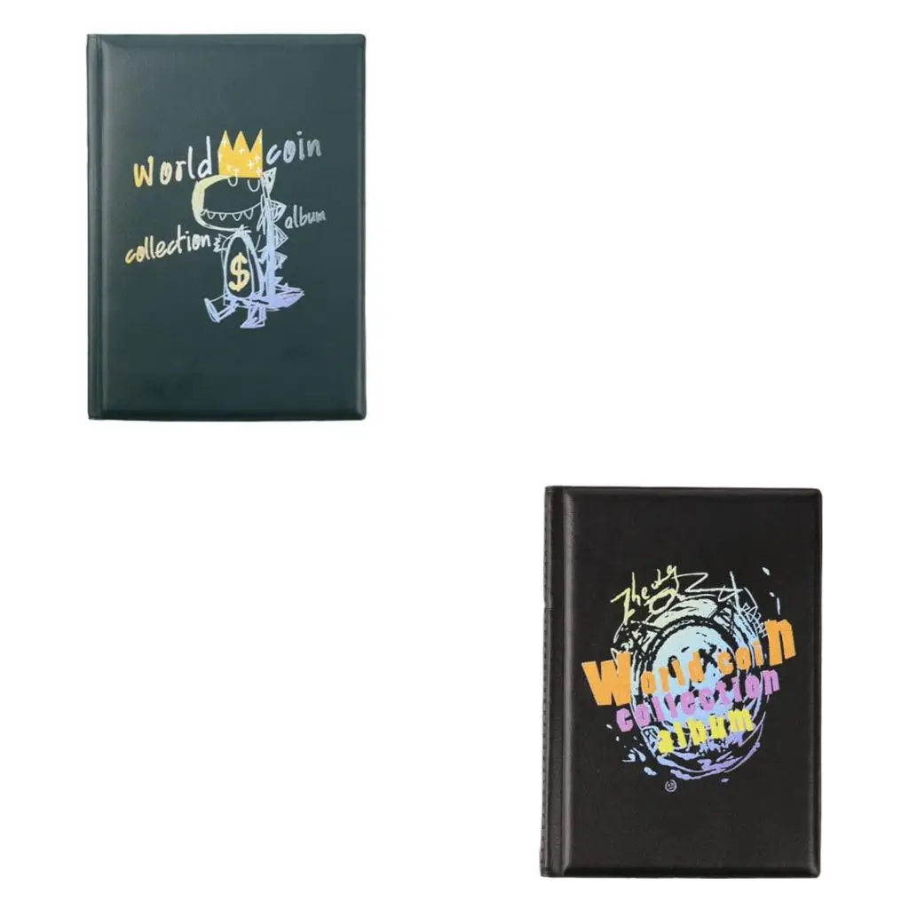 

120 Pocket Coin Holder Book 2.9x2.9cm Pocket Coin Storage Album Penny Album